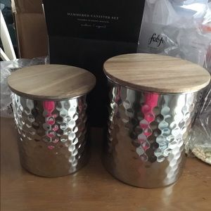 Uncommon James Silver Canister set new